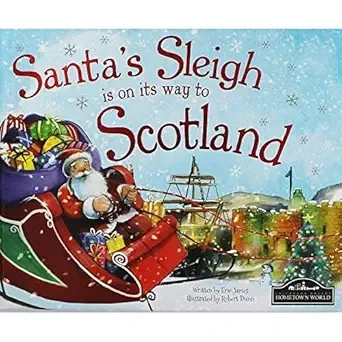 Santa's Sleigh is on its Way to Scotland
